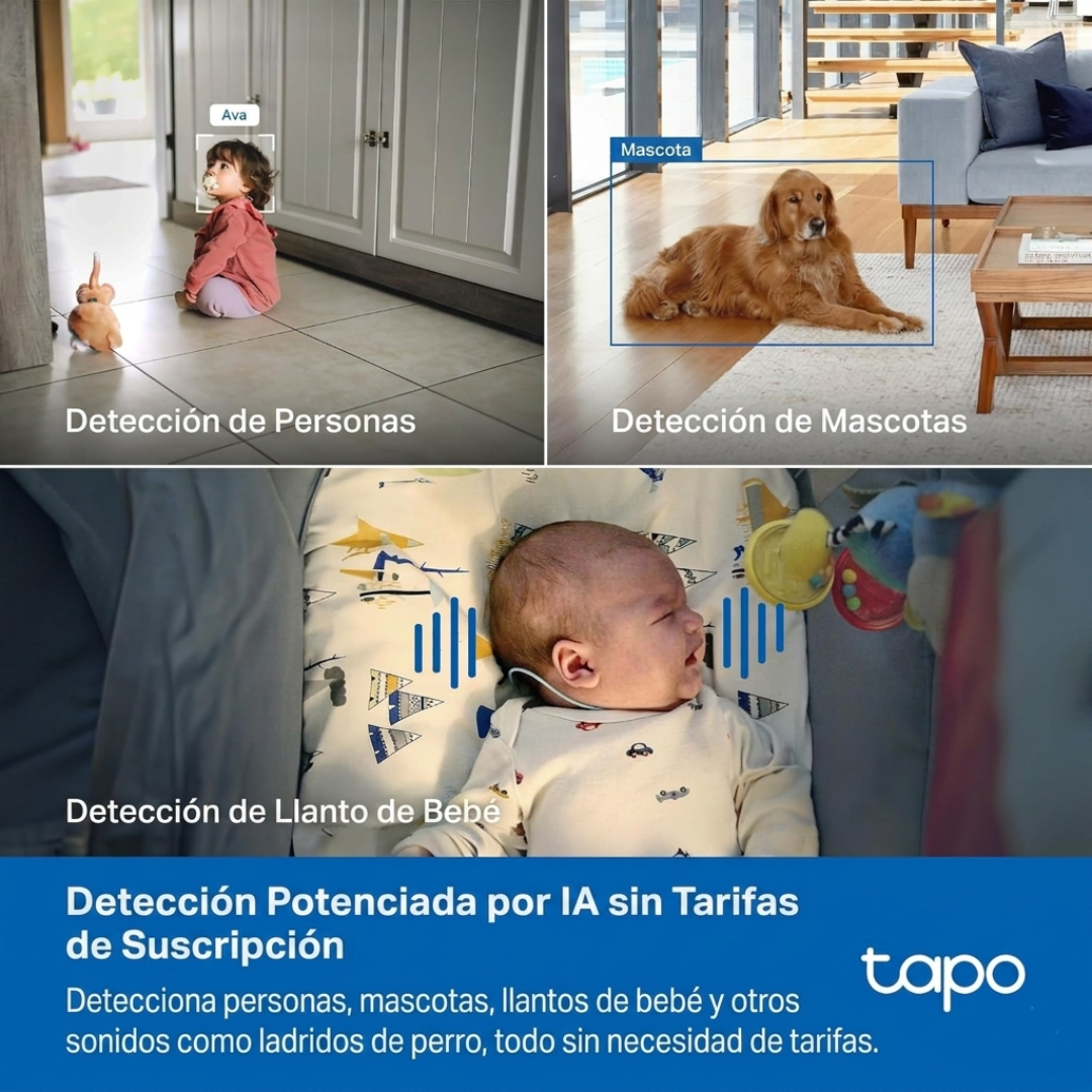 Cámara de Seguridad Tapo C260 (Resolución 4K UHD)