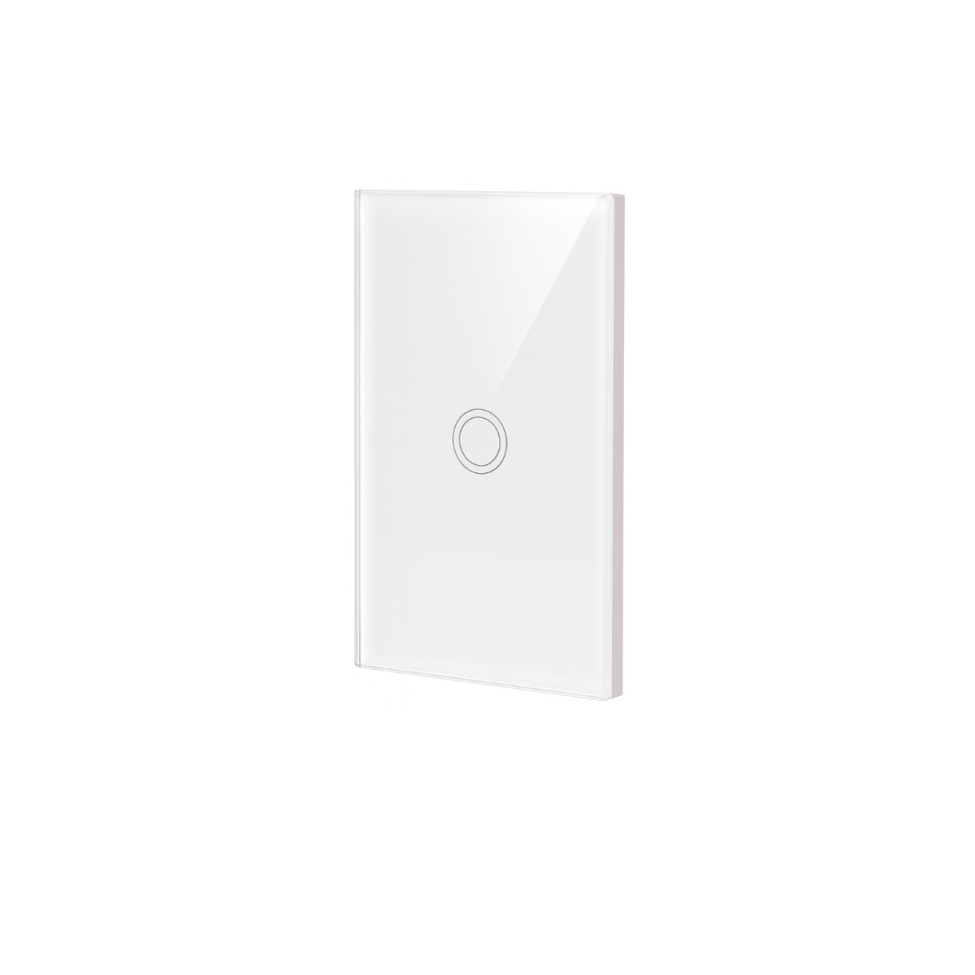 Interruptor inteligente 1 Botón Color Blanco RF433 | Ideal para sistemas 3way