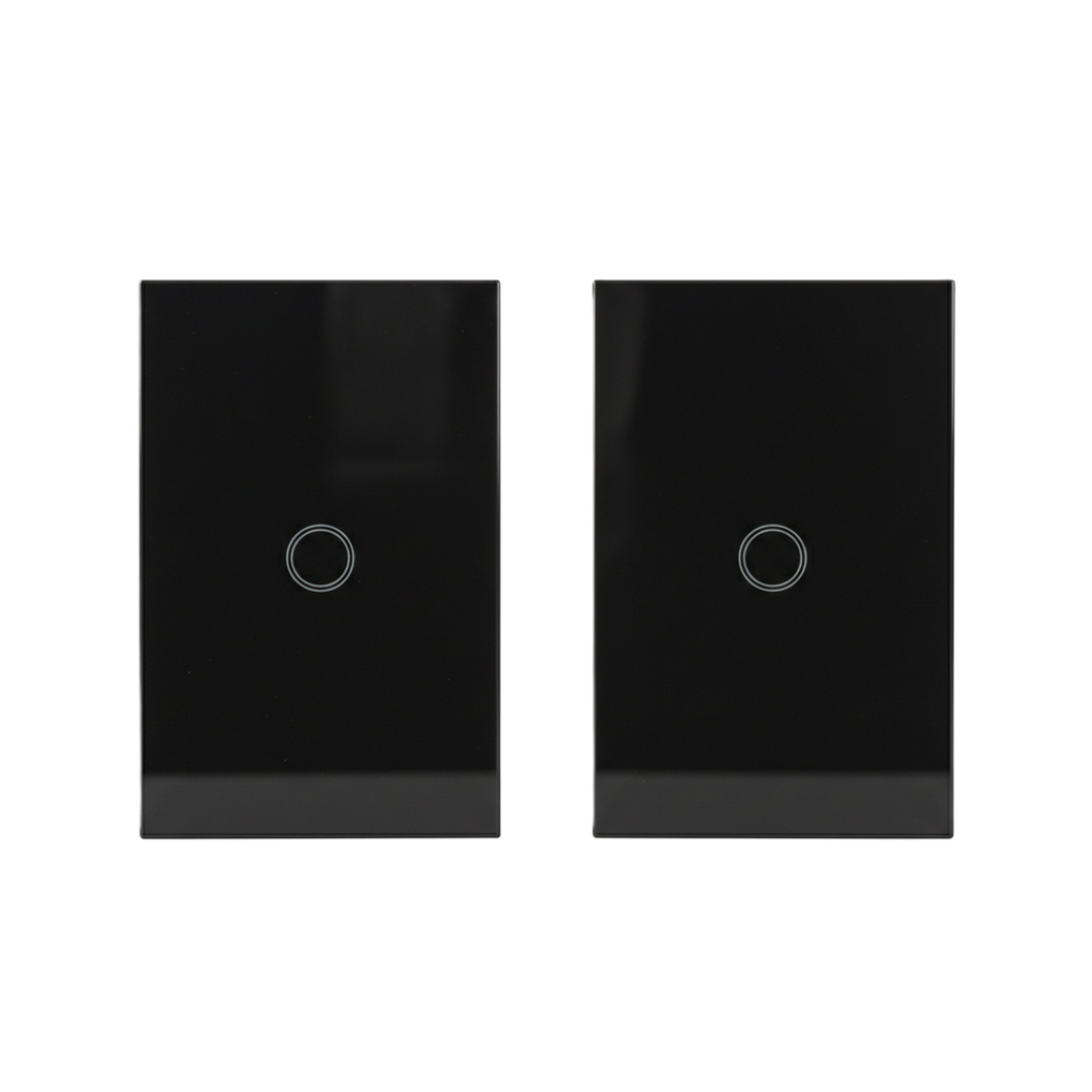 Interruptor 1 Botón 3-Way Color Negro