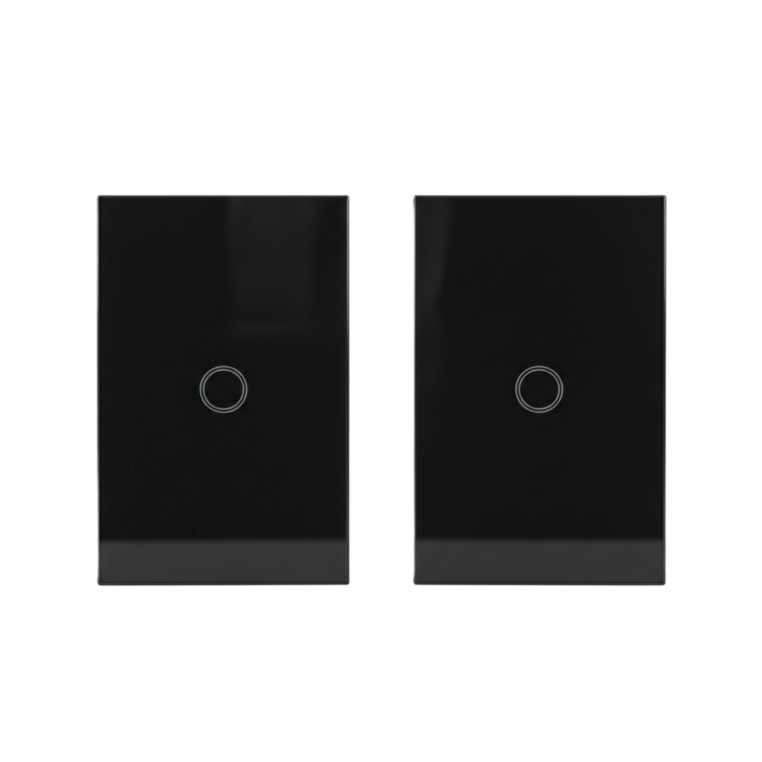 Interruptor 1 Botón 3-Way Color Negro