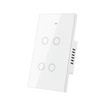 Interruptor inteligente 4 Botones Color Blanco