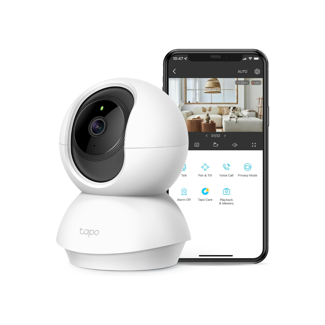 Cámara de Seguridad Interior Inteligente Tapo C210 2K Pan/Tilt