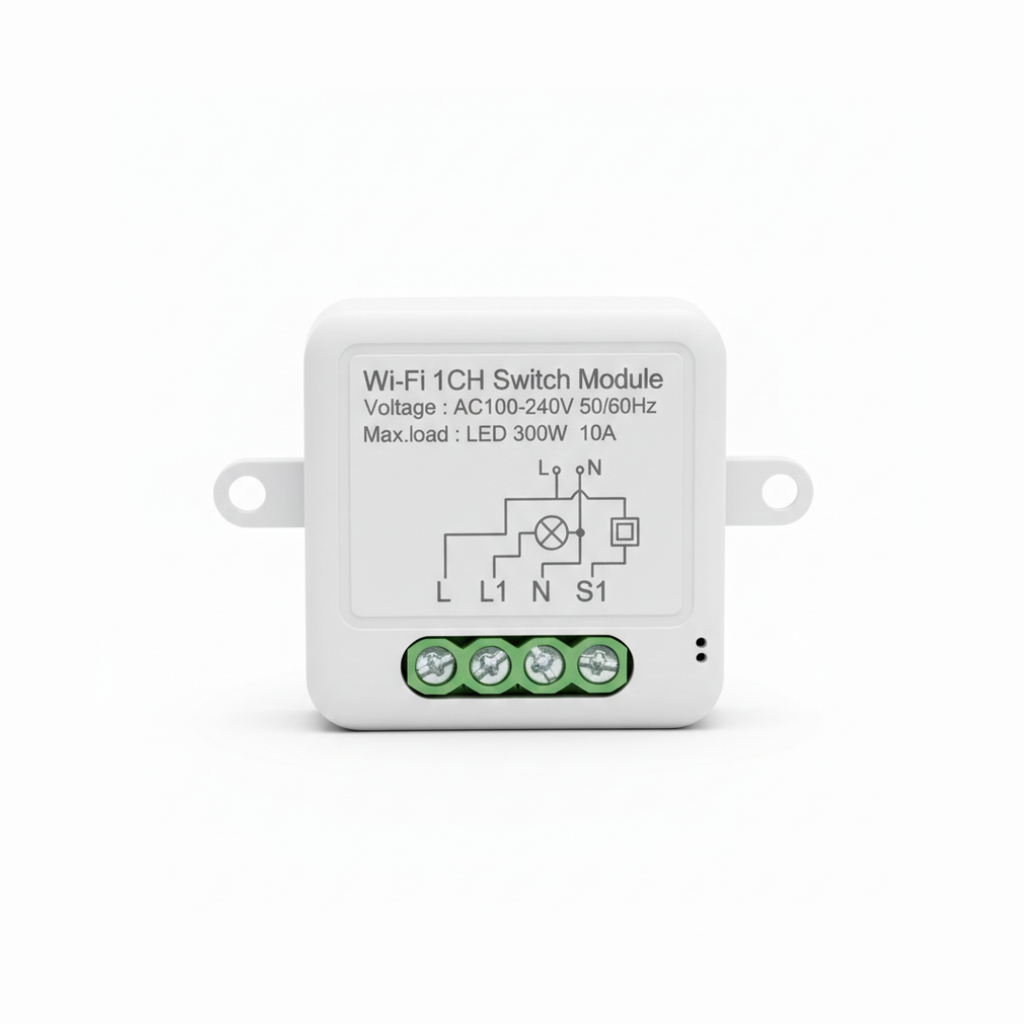 Mini Módulo de Interruptor Inteligente Wi-Fi - 1 Canal
