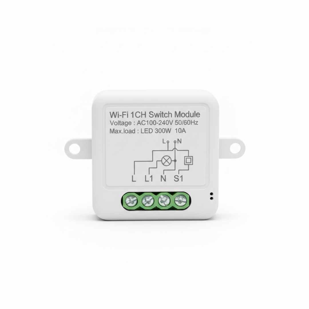 Mini Módulo de Interruptor Inteligente Wi-Fi - 1 Canal
