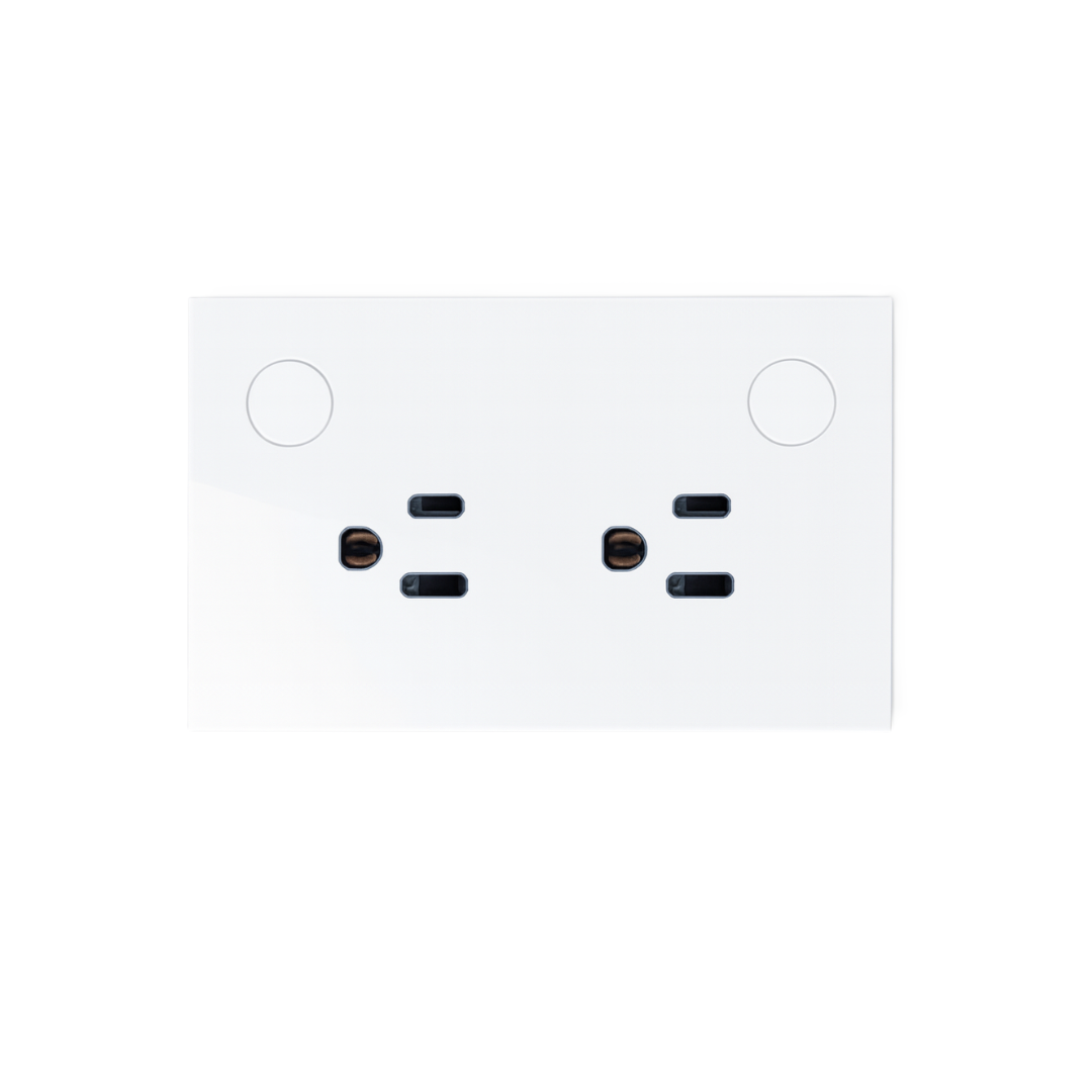 Tomacorriente Sencillo Inteligente Color Blanco