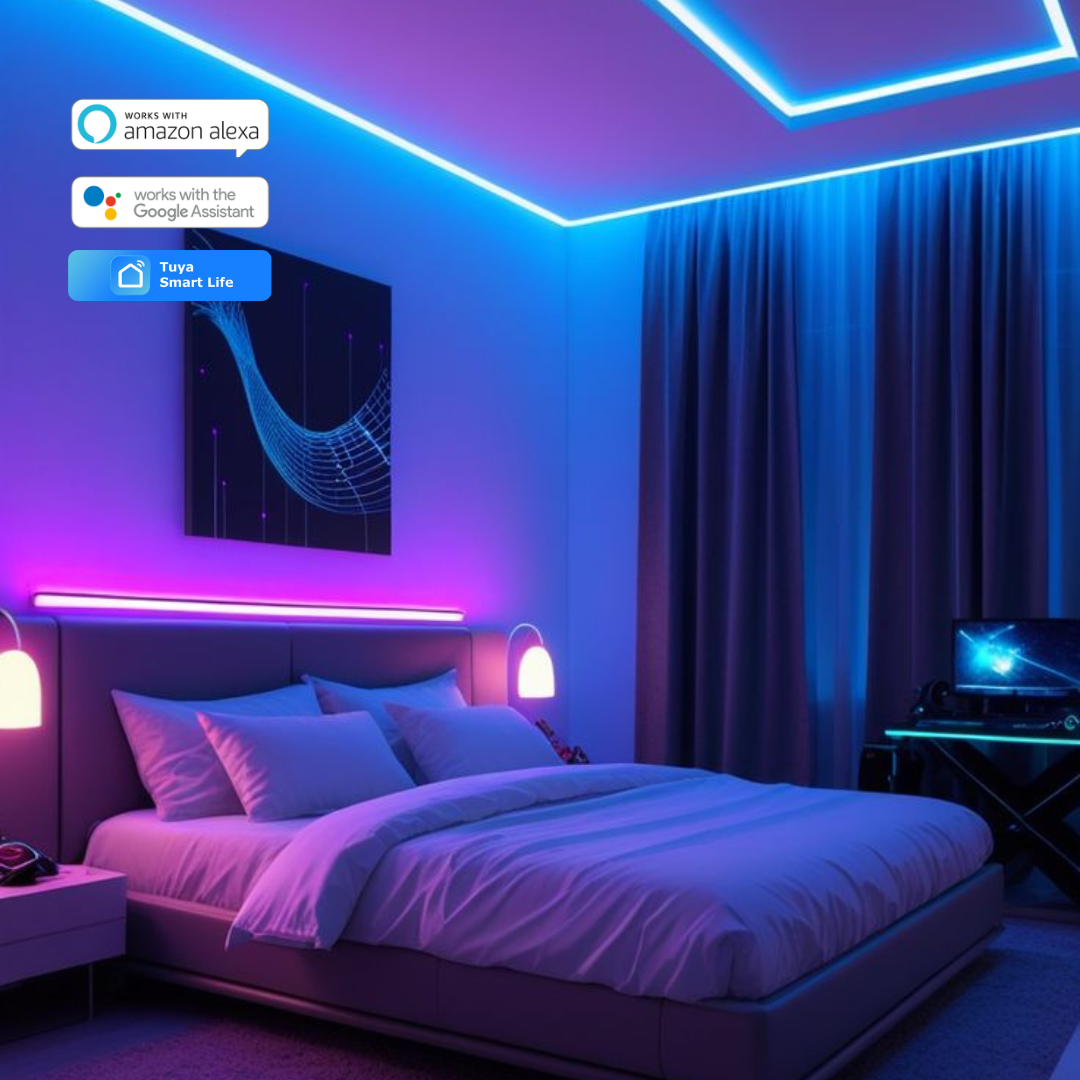 Tiras Led inteligente 10M  | Compatible con Alexa y Google Home