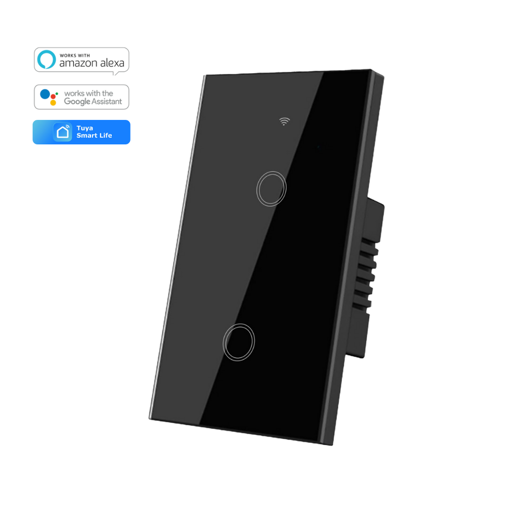 Interruptor inteligente 2 Botones Color Blanco