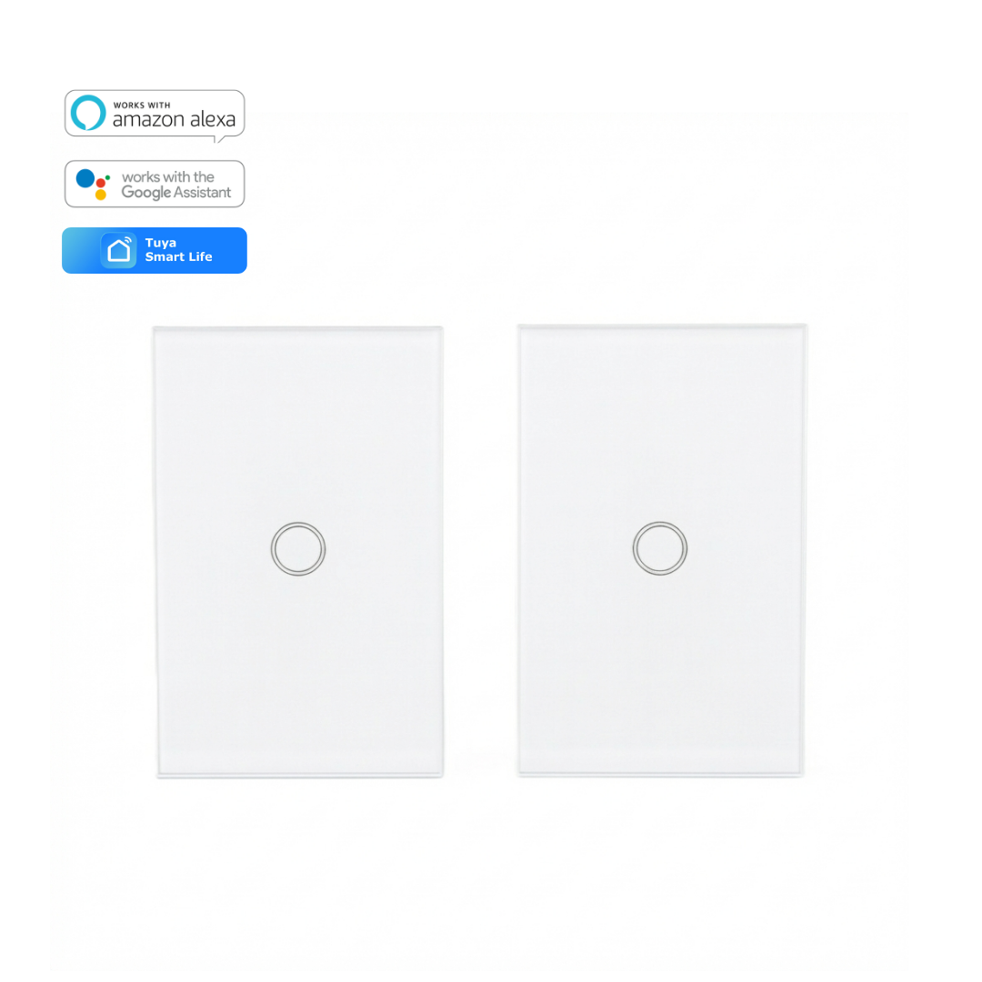 Interruptor 1 Botón 3-Way Color Blanco