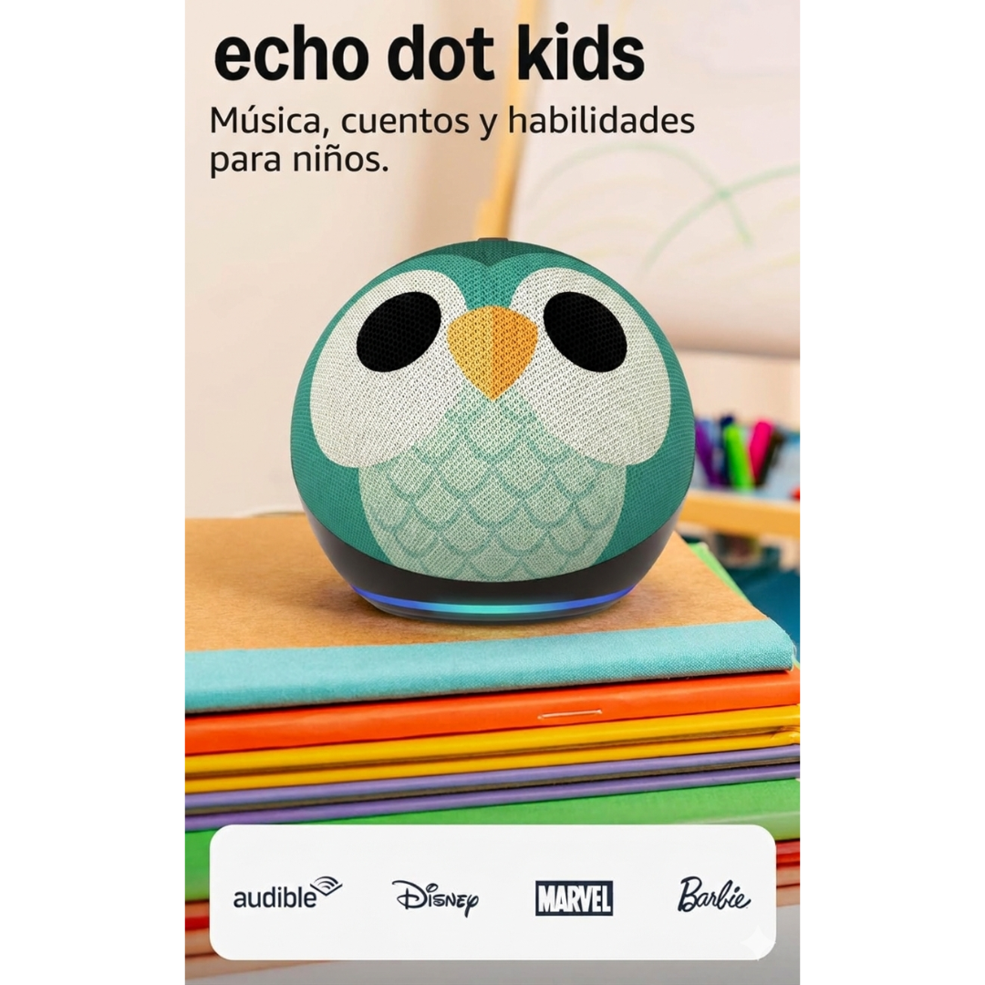 Alexa Echo Dot KIds Búho