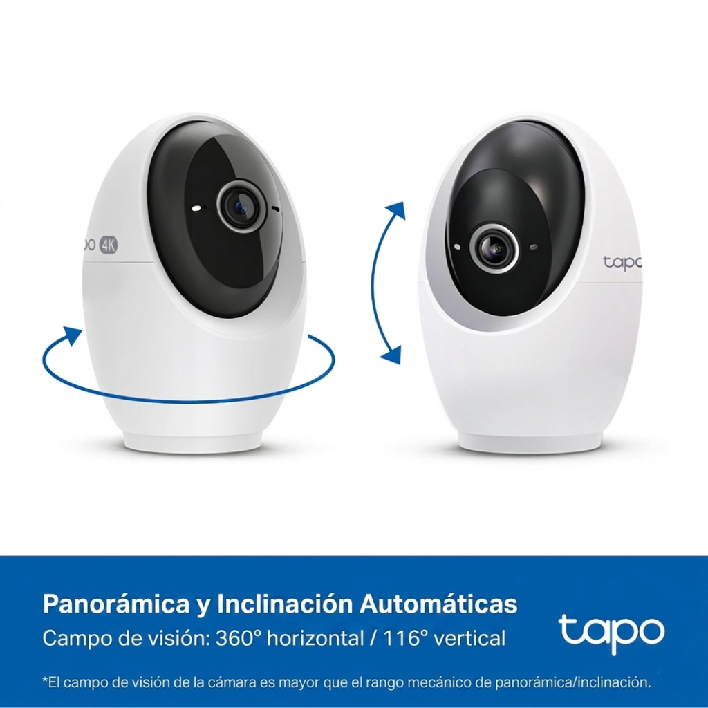 Cámara de Seguridad Tapo C260 (Resolución 4K UHD)