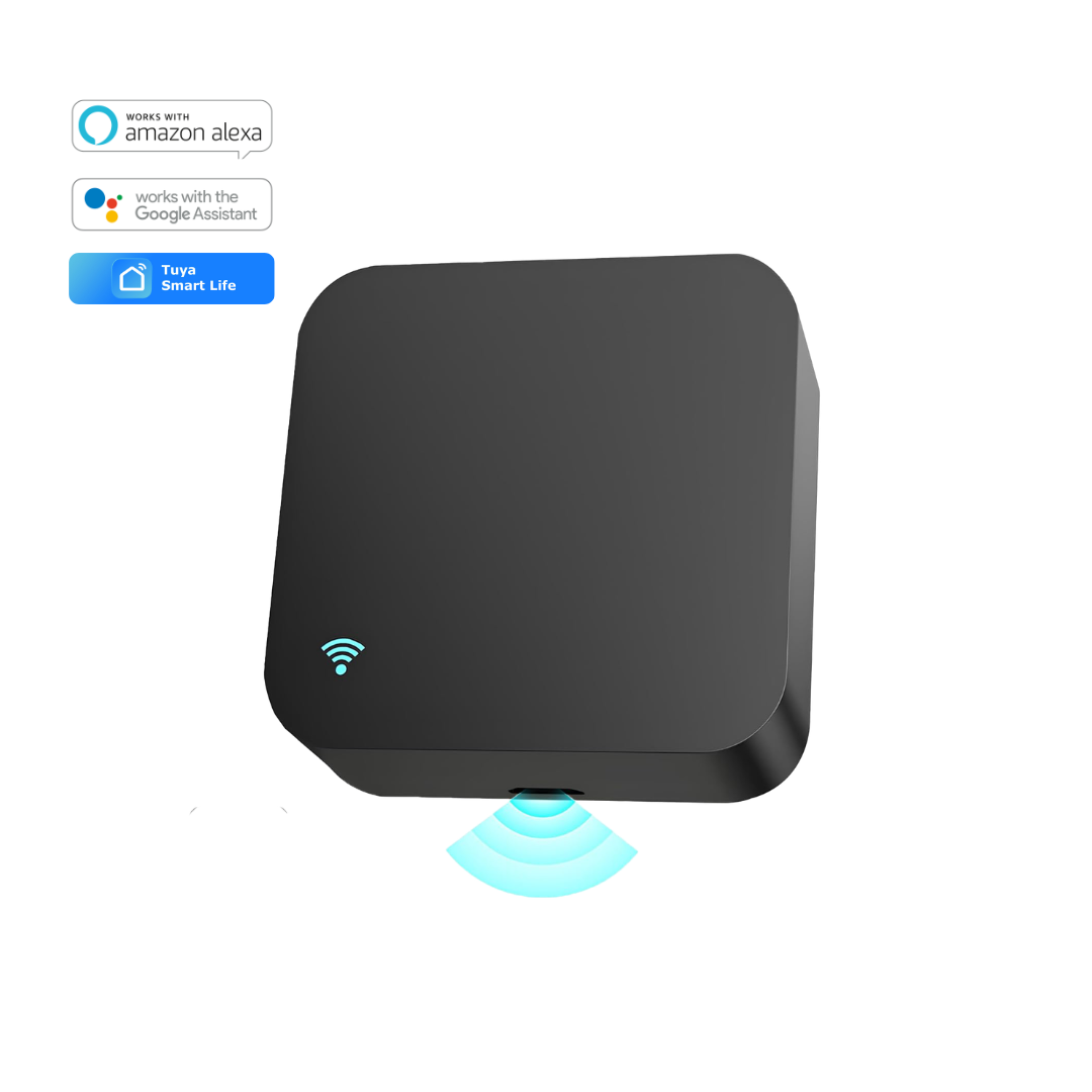 Hub Inteligente Dual: Control Total IR + RF (433MHz)