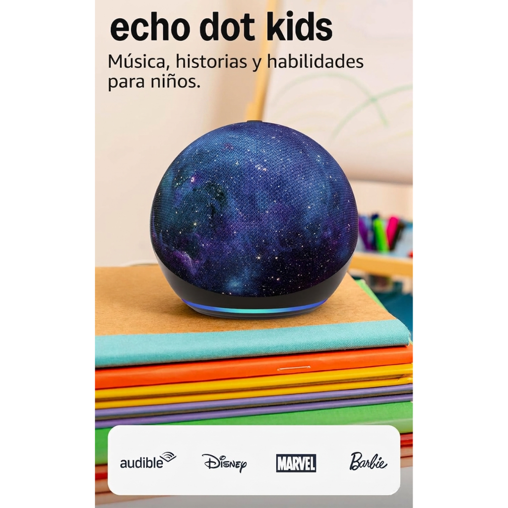 Alexa Echo Dot KIds Cielo Estrellado