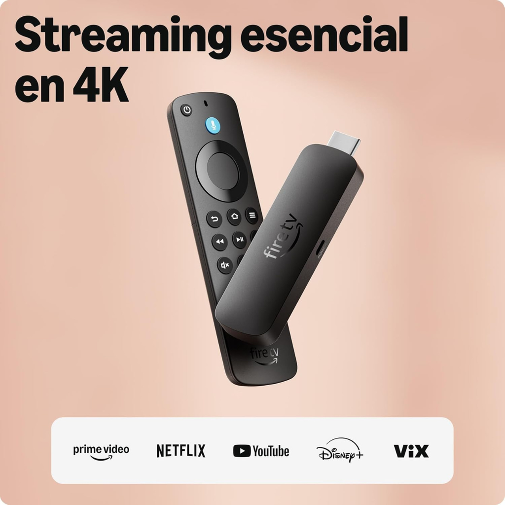 Fire TV Stick 4K Select (Con Control Remoto por Voz Alexa)