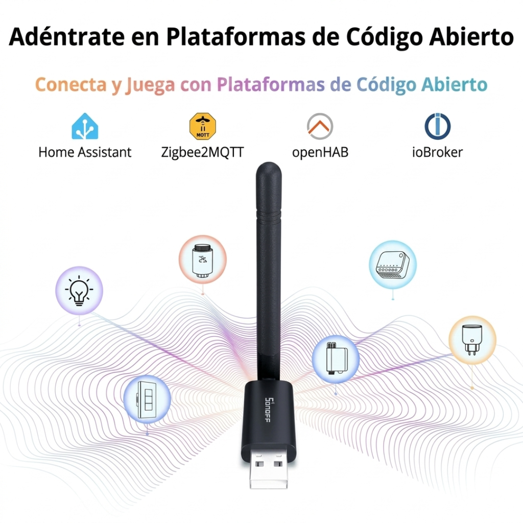 ANTENA SONOFF Zigbee 3.0 & Thread Dongle Lite (EFR32MG21)