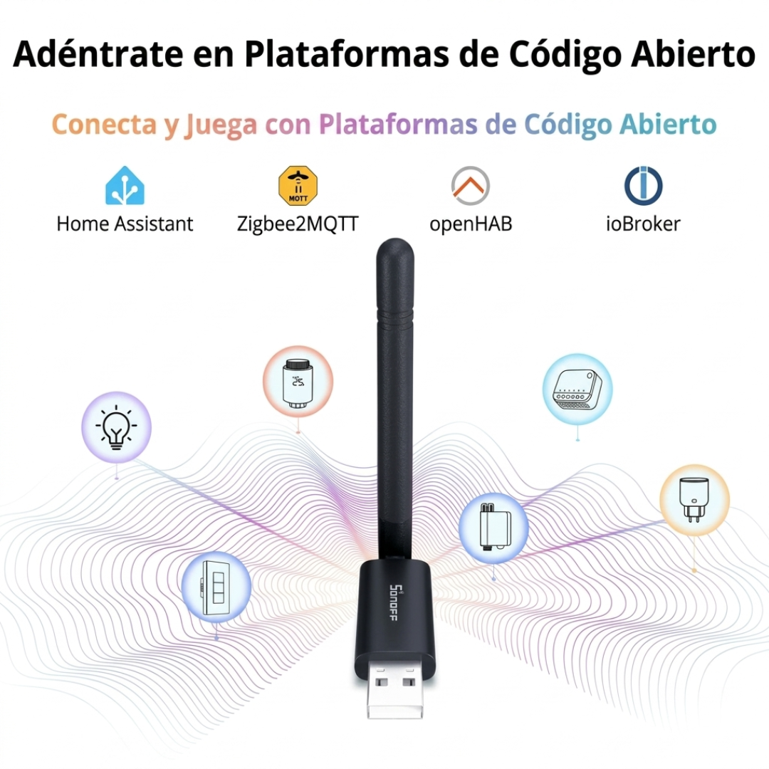 ANTENA SONOFF Zigbee 3.0 & Thread Dongle Lite (EFR32MG21)