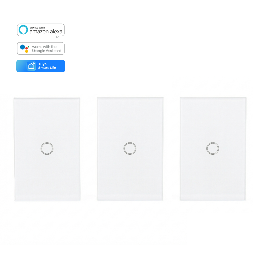 Interruptor 1 Botón 4-Way Color Blanco