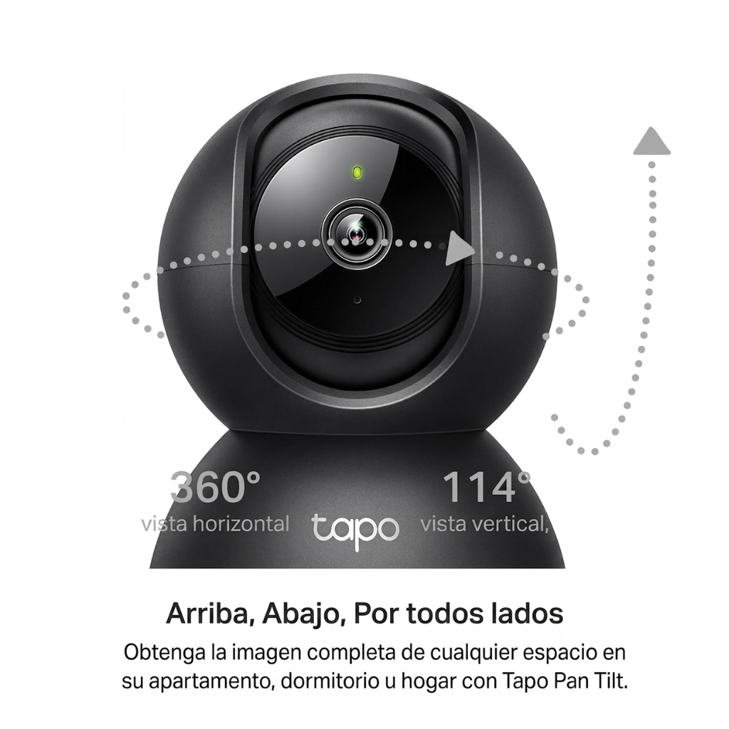 Cámaras de Seguridad Interior Tapo C211 2K Pan/Tilt (2 Unidades)