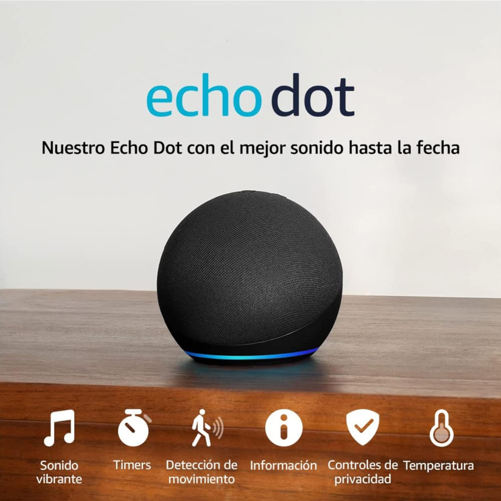 Alexa Echo Dot Color Negro