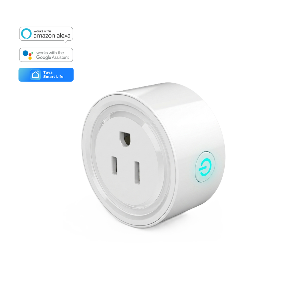 Mini Enchufe Inteligente Wi-Fi 16A – Control Total y Voz (Tuya / Alexa / Google)