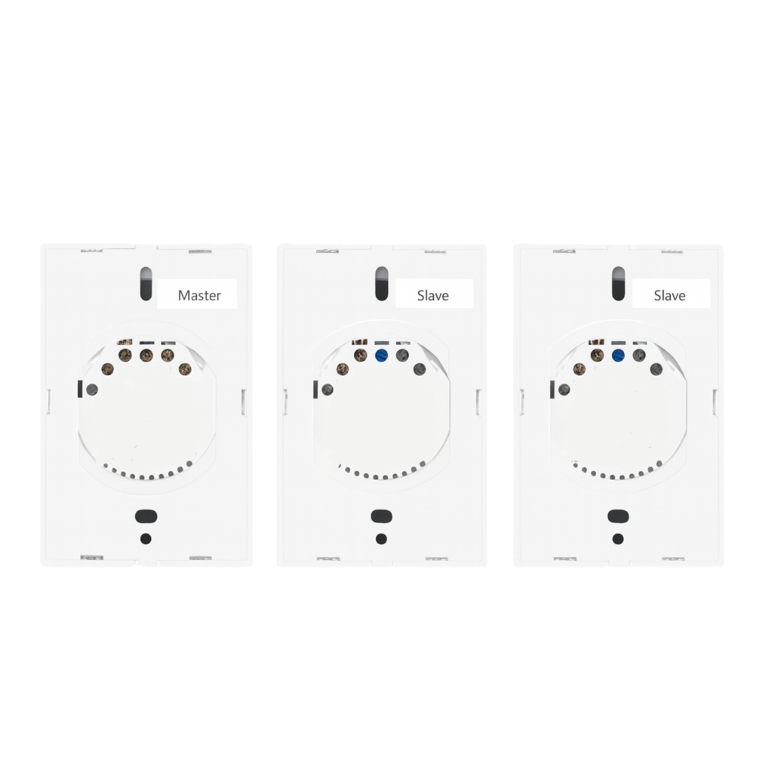 Interruptor 1 Botón 4-Way Color Blanco