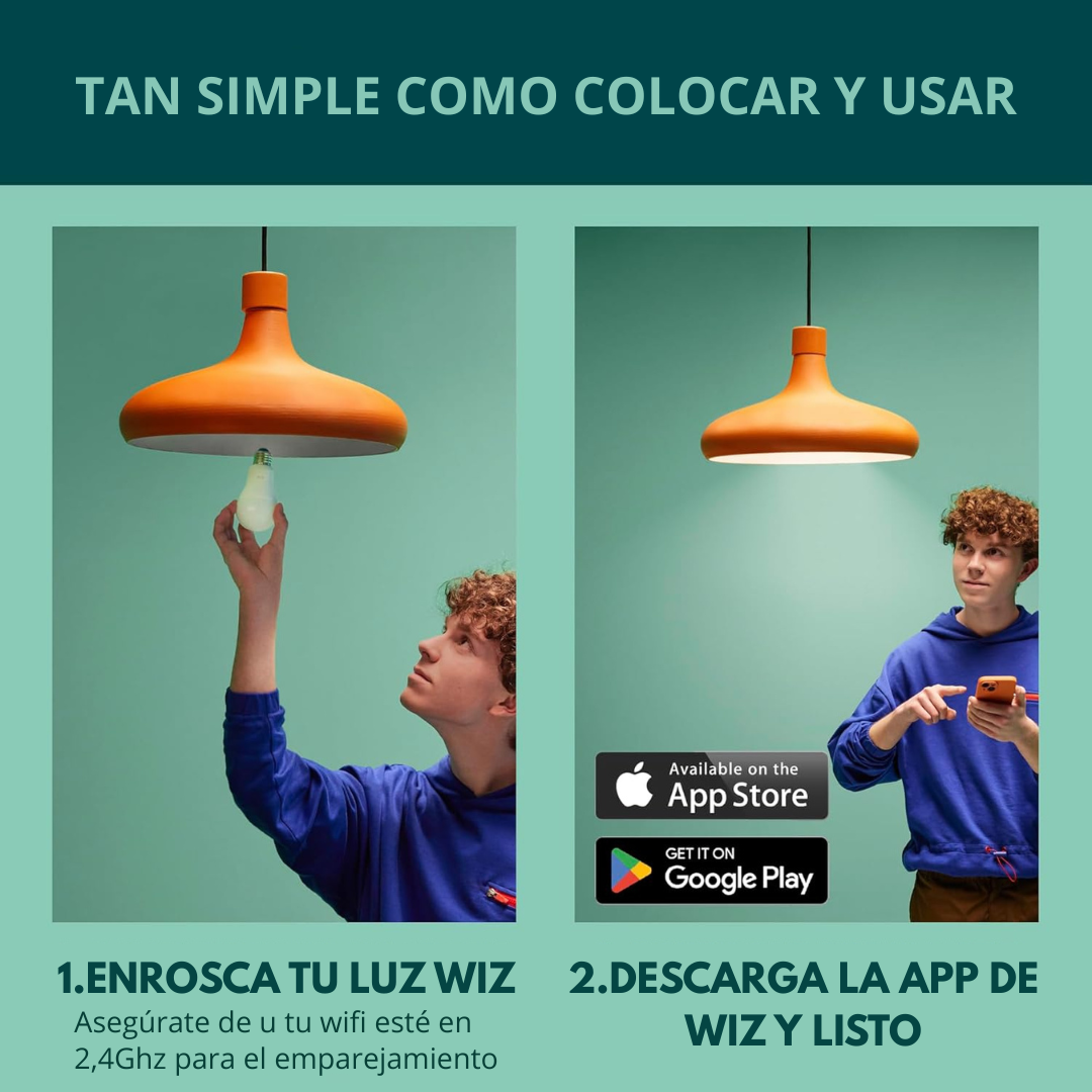 Bombillo WIZ Inteligente 60W