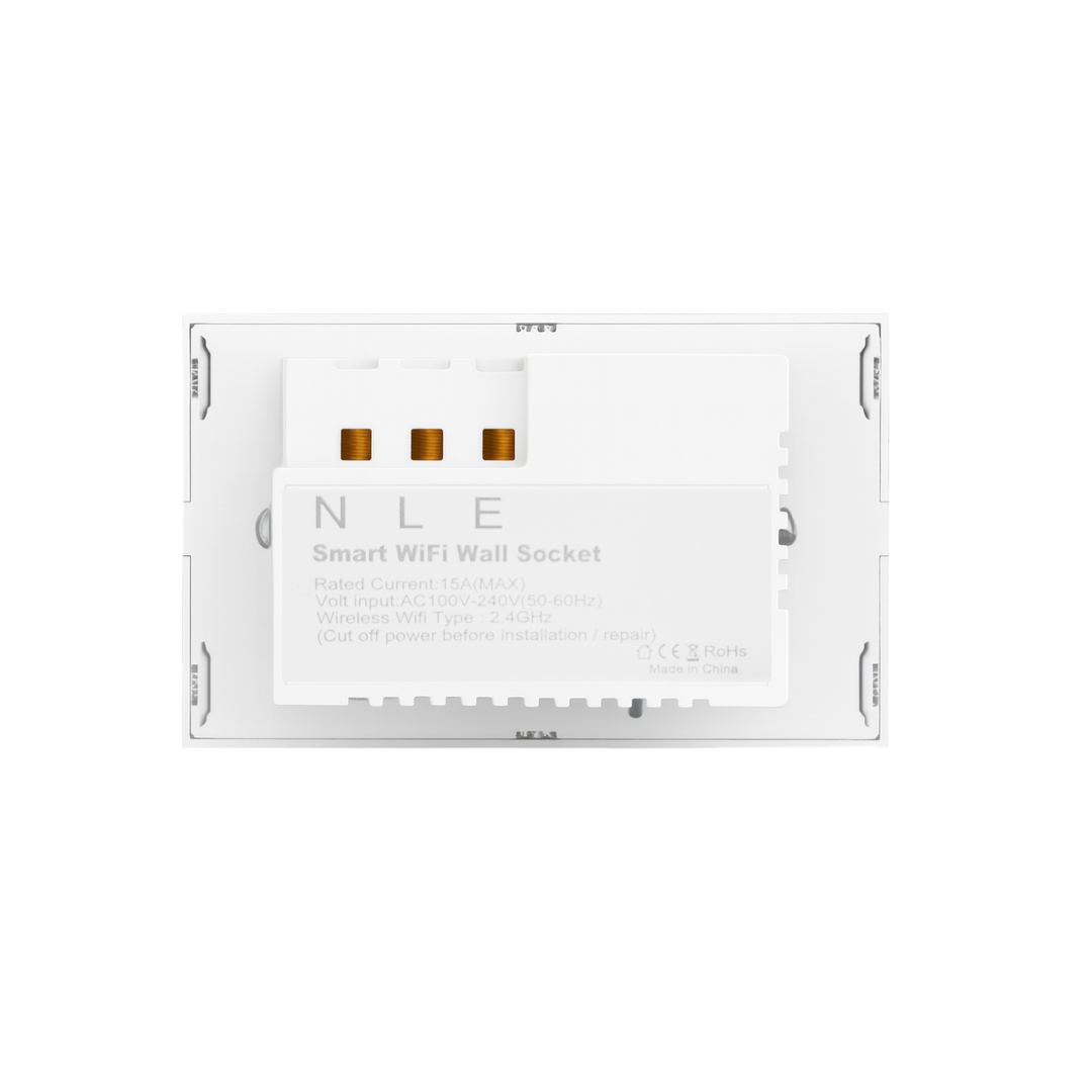 Tomacorriente Sencillo Inteligente Color Blanco