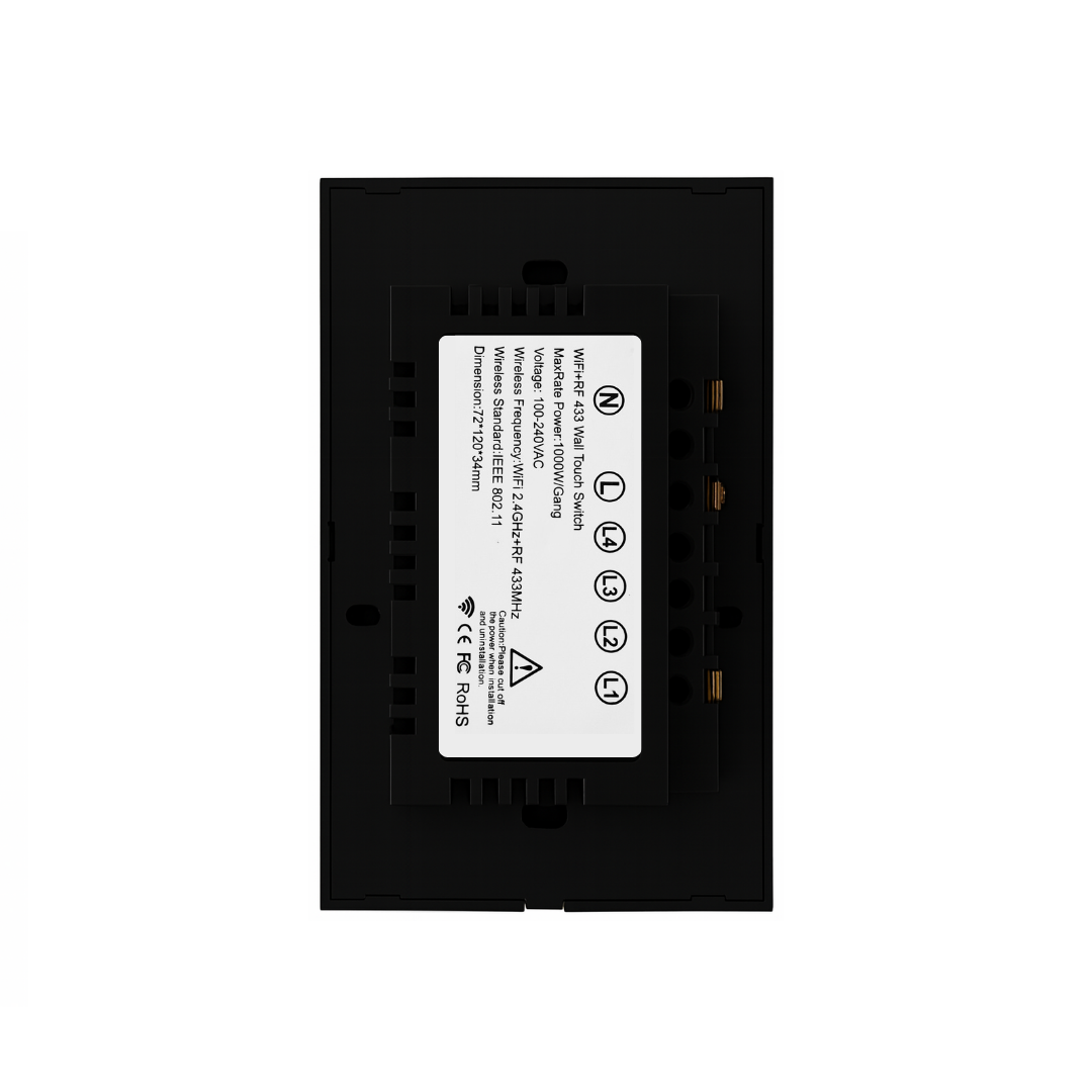 Interruptor inteligente 2 Botones Color Blanco