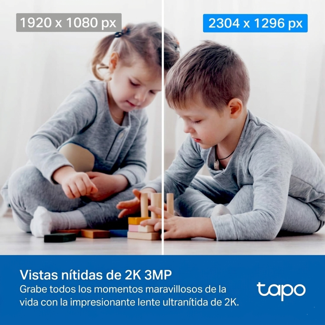 Cámara de Seguridad Tapo C210  2K (PACK 2)
