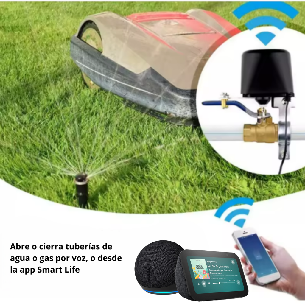 Válvula De Gas/Agua Inteligente