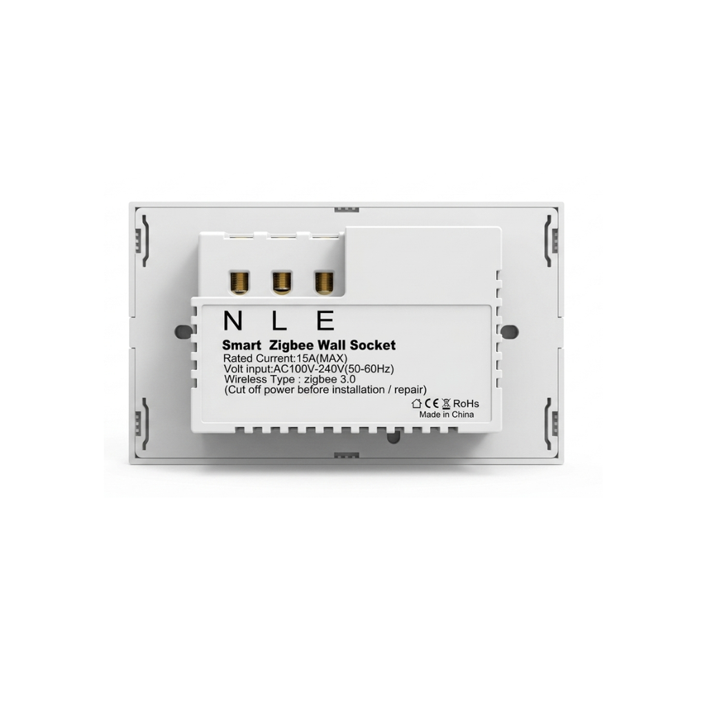 Tomacorriente Doble Inteligente Zigbee 3.0