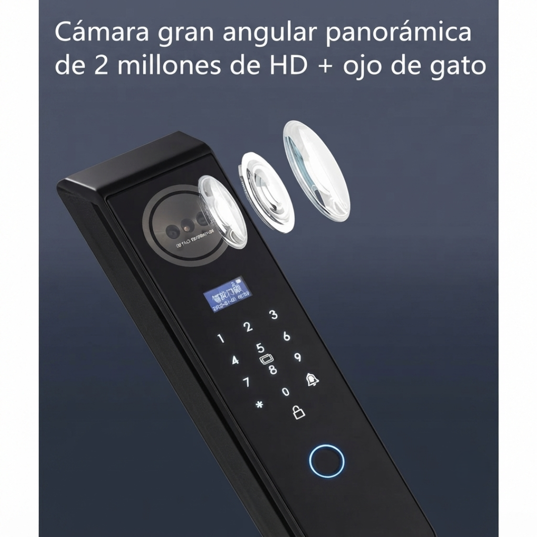 Cerradura Inteligente PRISMA Wi-Fi de Alta Gama Para Exteriores e Interiores