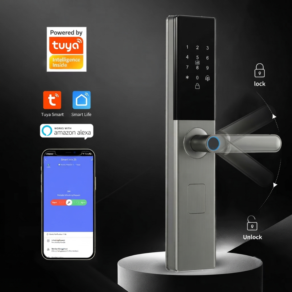 Cerradura Inteligente CICLON Para Interiores (Versión Zigbee 3.0)