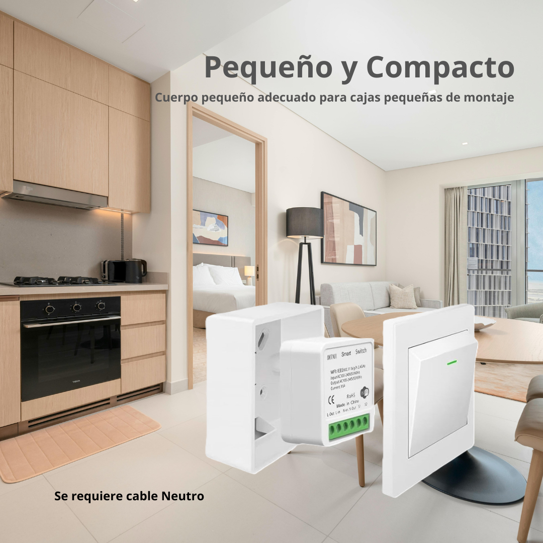 Mini Módulo de Interruptor Inteligente Wi-Fi - 1 Canal