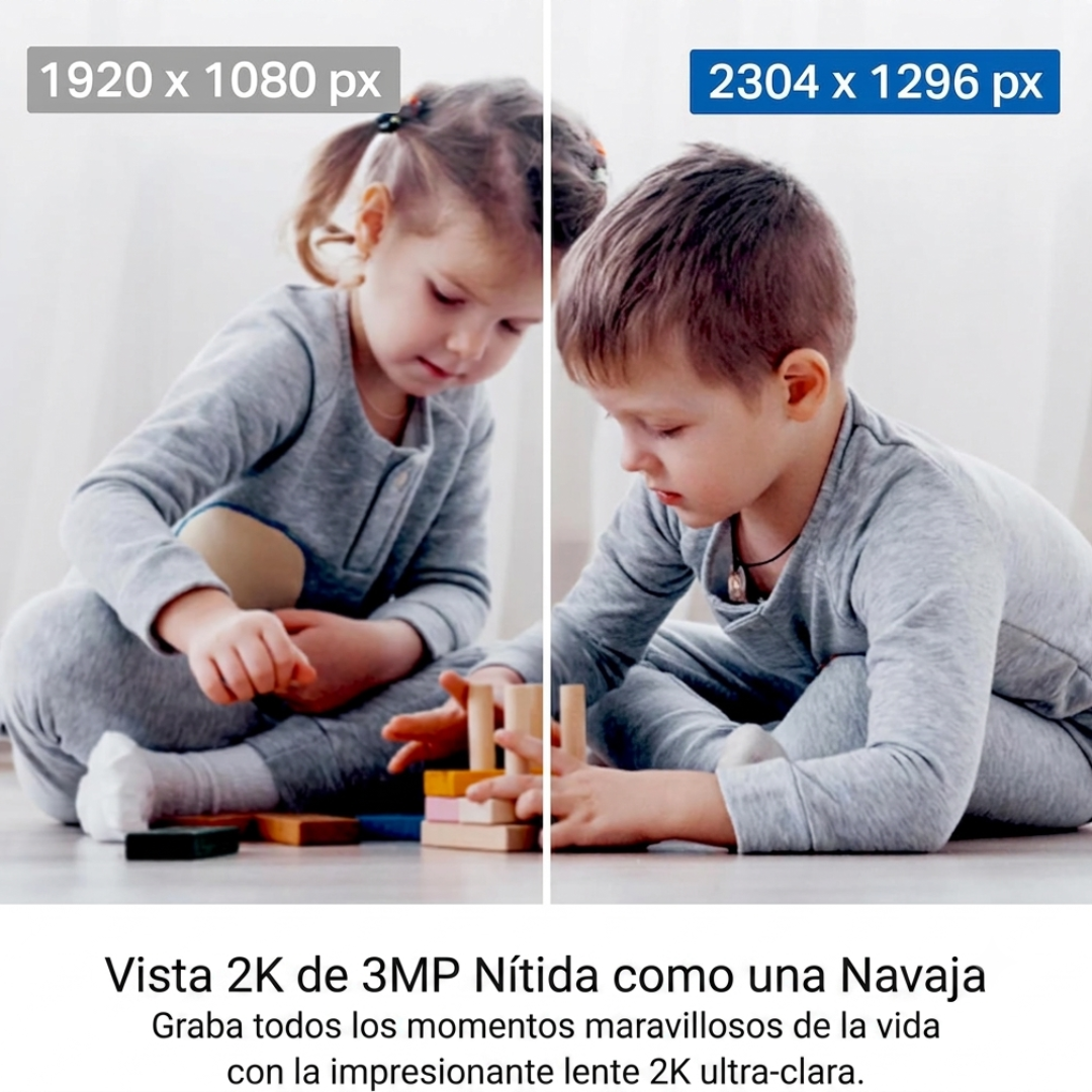 Cámaras de Seguridad Interior Tapo C211 2K Pan/Tilt (2 Unidades)