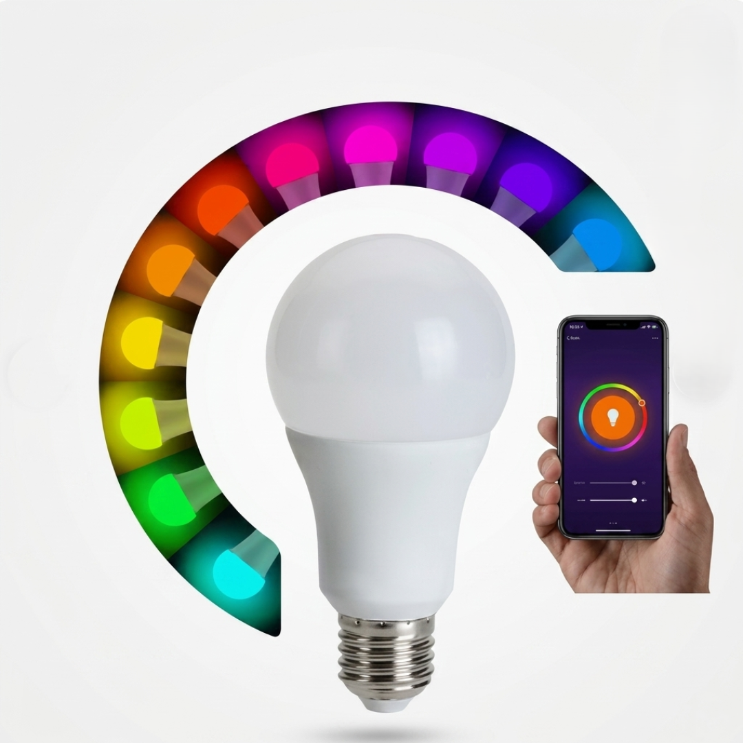 Bombillo Inteligente Wi-Fi Tuya Smart Life (10W Regulable CCT)