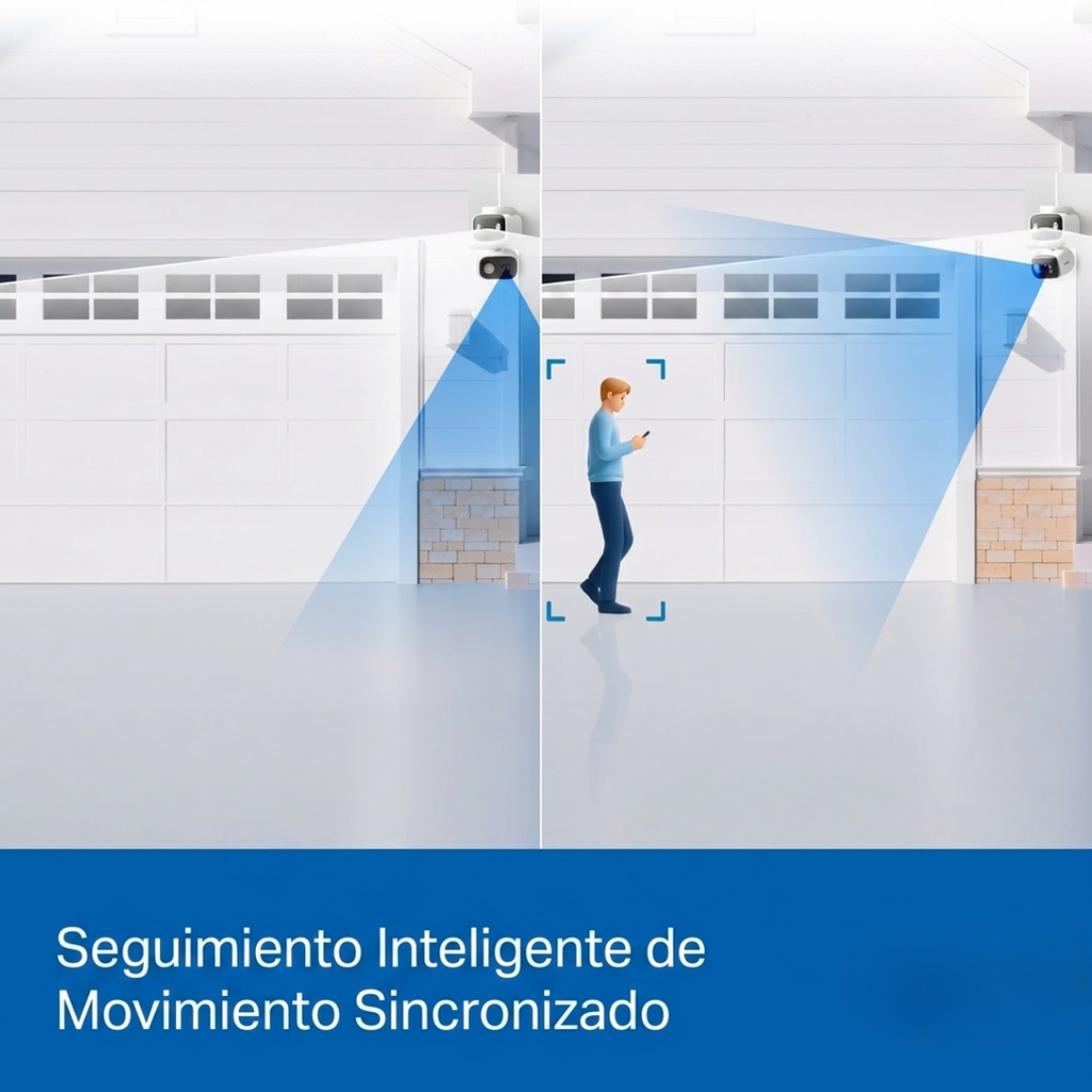 Cámara de Seguridad Dual Inteligente Tapo C246D 2K 3MP (Interior/Exterior)