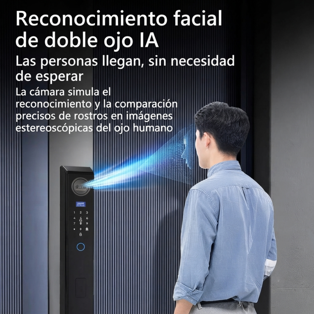 Cerradura Inteligente PRISMA Wi-Fi de Alta Gama Para Exteriores e Interiores