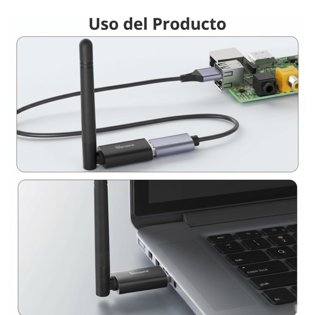 ANTENA SONOFF Zigbee 3.0 & Thread Dongle Lite (EFR32MG21)