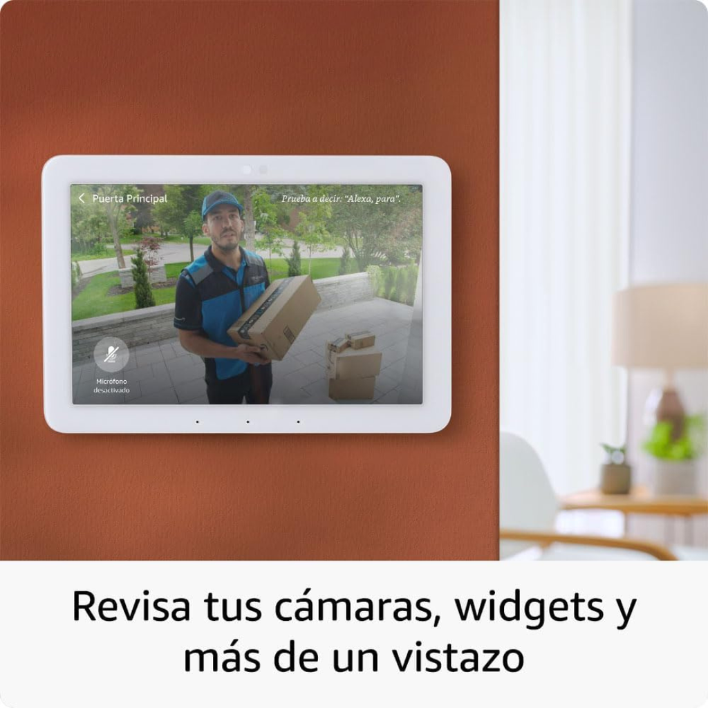 Alexa Echo Hub 8 Panel de Smart Home de 8” con Alexa | Compatible con miles de dispositivos