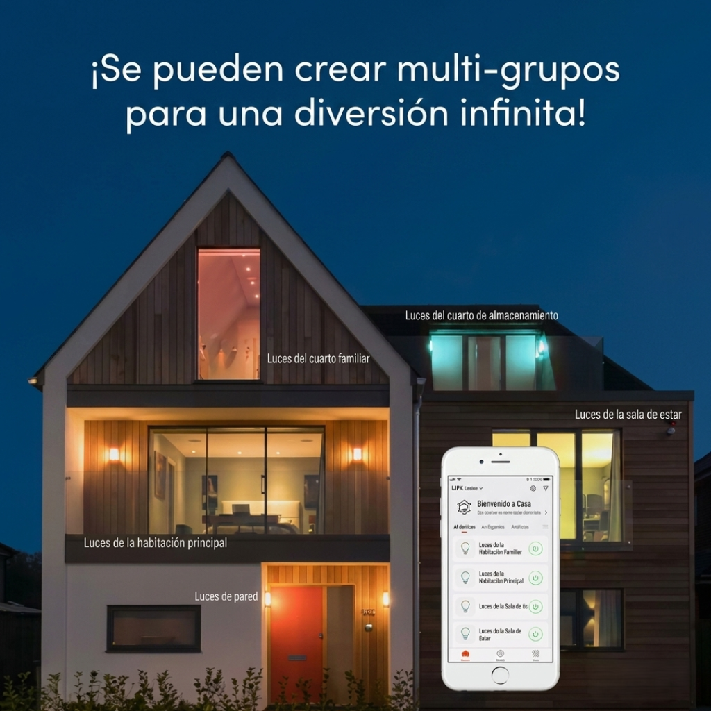 Bombillo Inteligente Wi-Fi Tuya Smart Life (10W Regulable CCT)