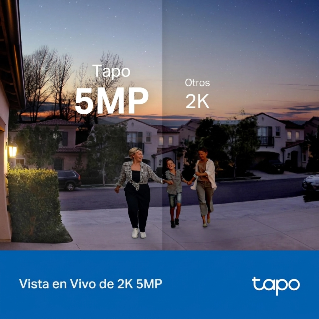 Video Timbre Inteligente Tapo D130 (2K 5MP con Cable)