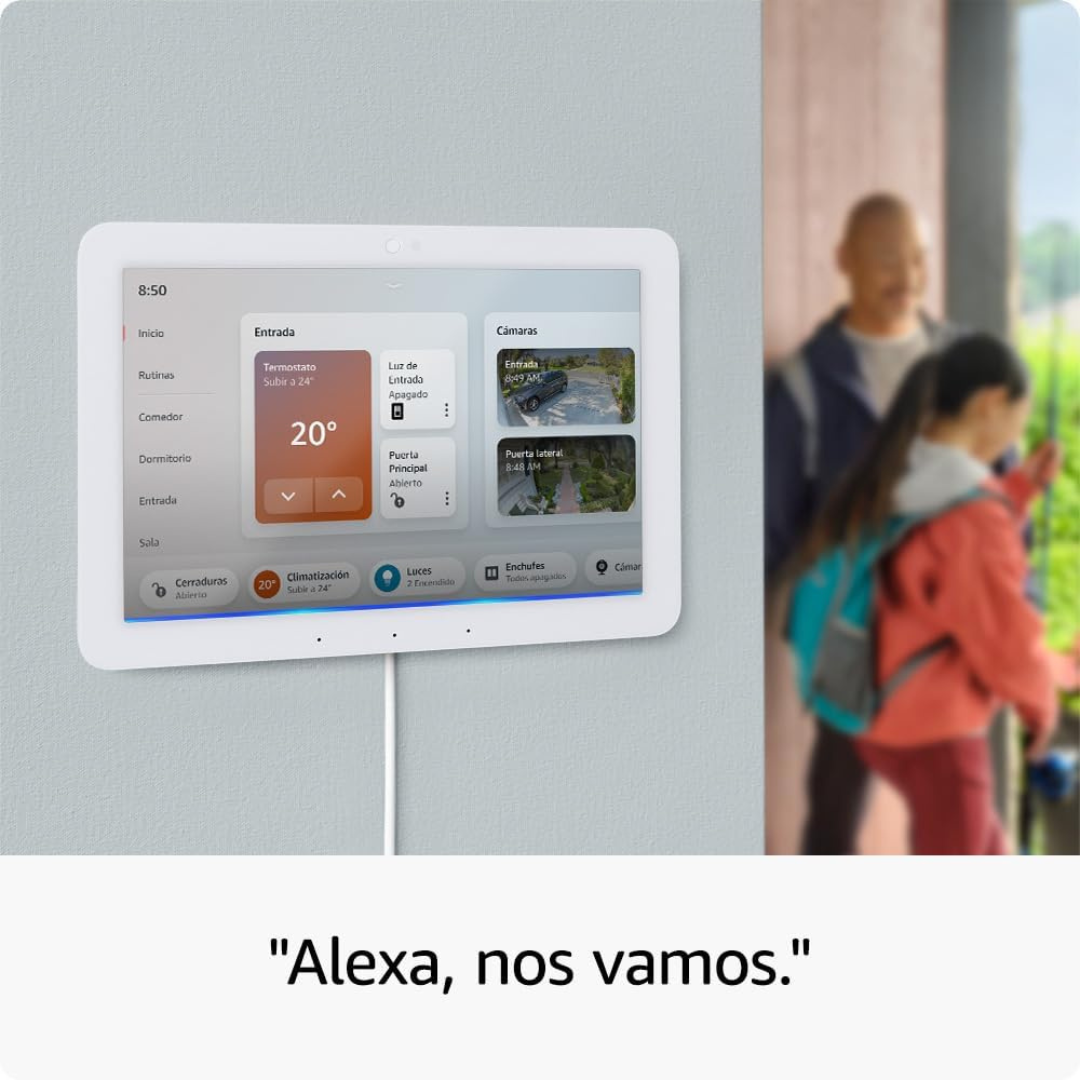 Alexa Echo Hub 8 Panel de Smart Home de 8” con Alexa | Compatible con miles de dispositivos