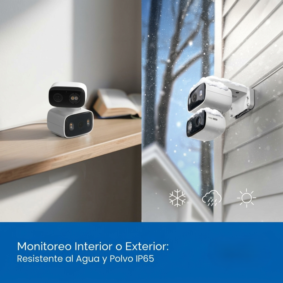 Cámara de Seguridad Dual Inteligente Tapo C246D 2K 3MP (Interior/Exterior)
