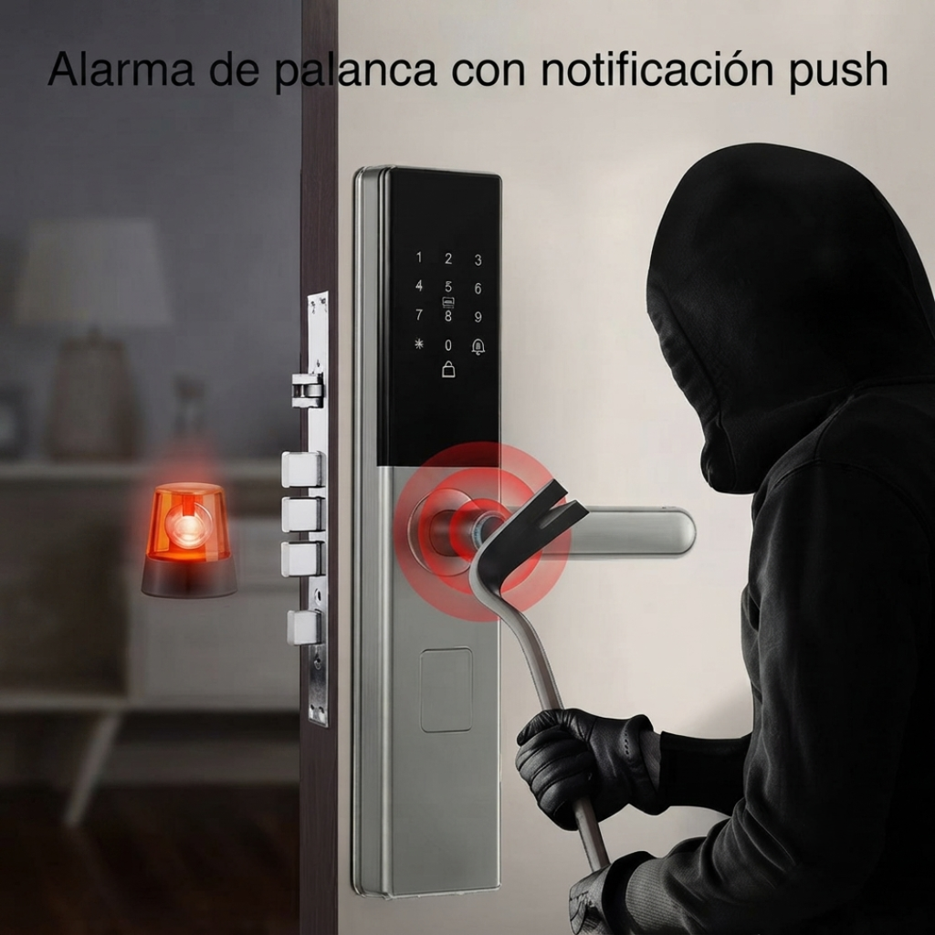 Cerradura Inteligente CICLON Para Interiores (Versión WIFI)