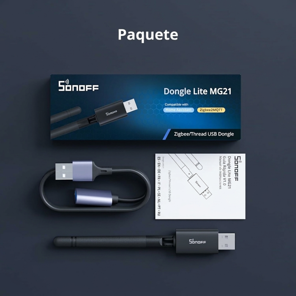 ANTENA SONOFF Zigbee 3.0 & Thread Dongle Lite (EFR32MG21)