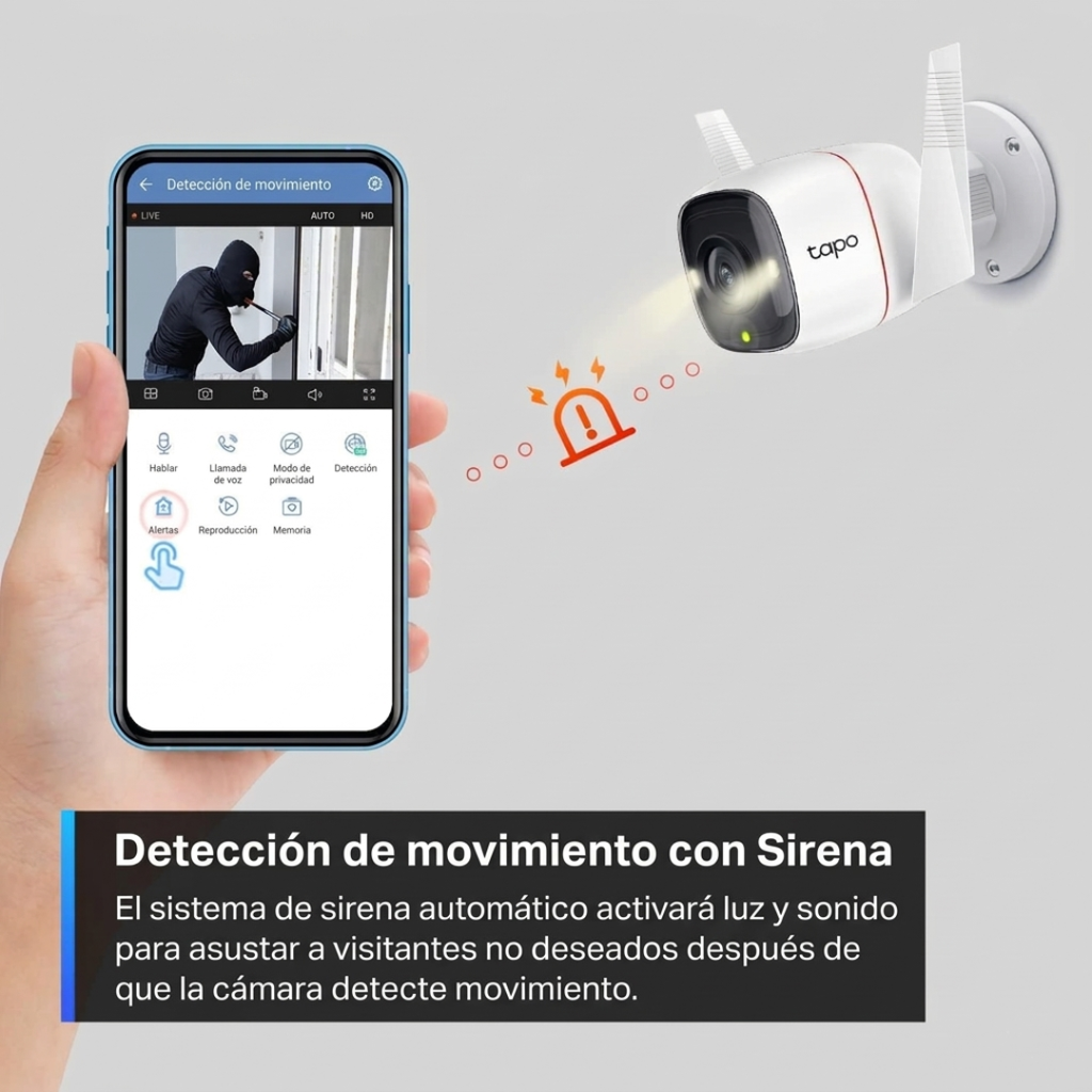 Cámara de Seguridad  Tapo C310 2k