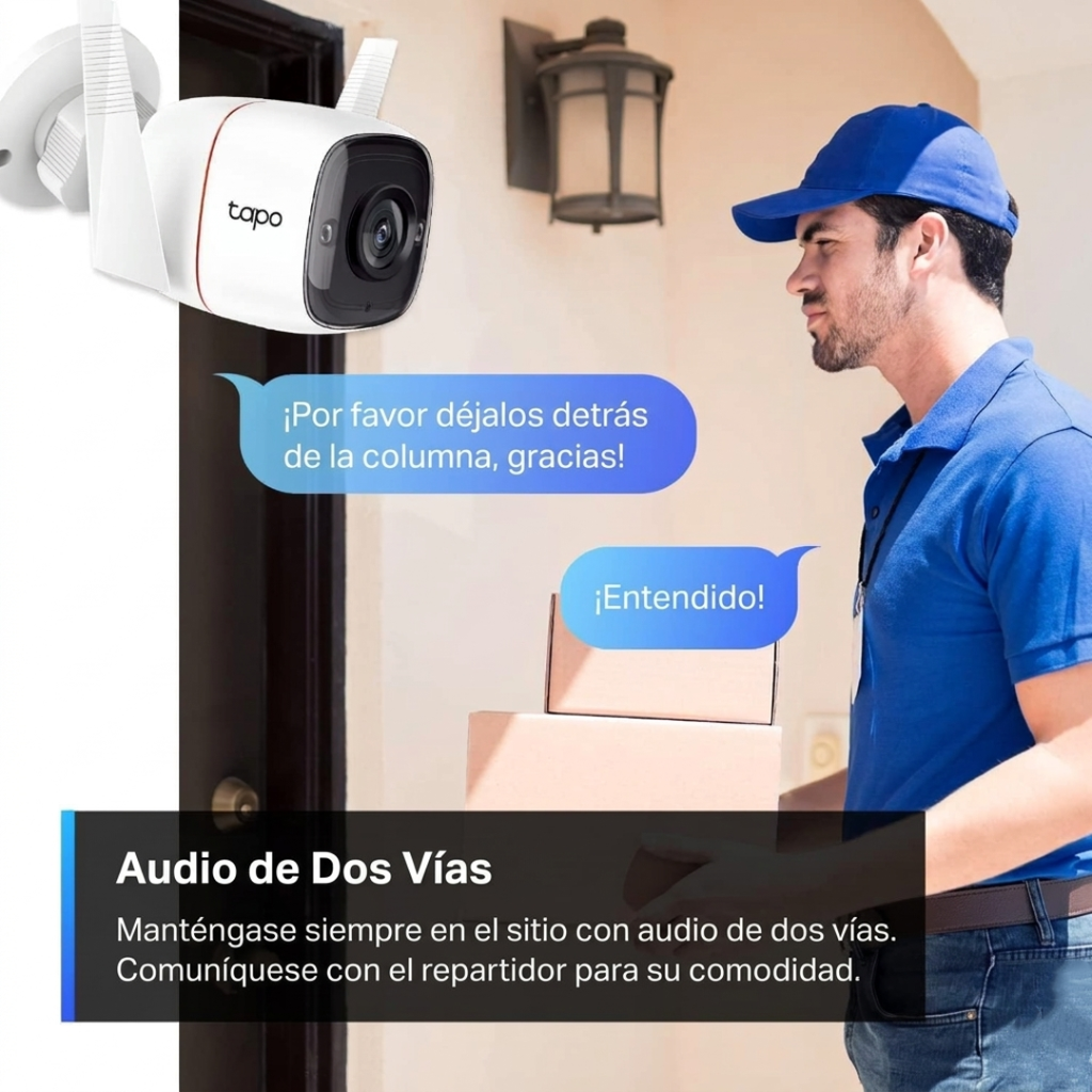 Cámara de Seguridad  Tapo C310 2k