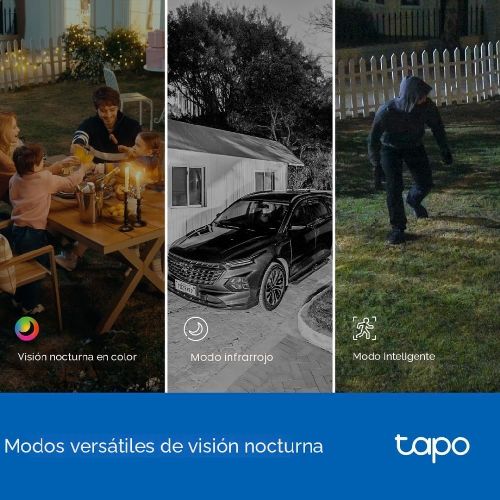 Cámara de Seguridad Dual Inteligente Tapo C246D 2K 3MP (Interior/Exterior)