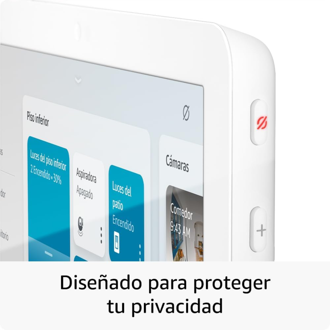 Alexa Echo Hub 8 Panel de Smart Home de 8” con Alexa | Compatible con miles de dispositivos