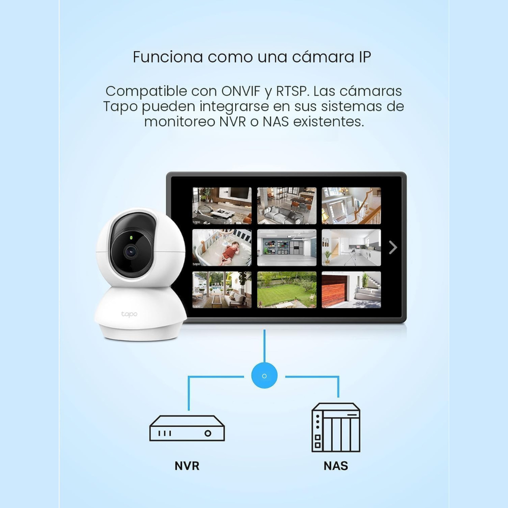 Cámara de Seguridad Tapo C200 1080P